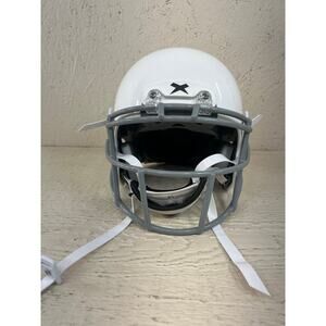 Xenith X2E+ Football Helmet – Size Medium – White w/ Gray Facemask